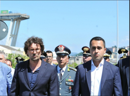 Crollo ponte a Genova: Toninelli & Di Maio sono incompetenti o bugiardi ? Crollo ponte a Genova: Toninelli & Di Maio sono incompetenti o bugiardi ?