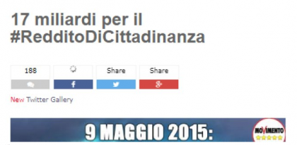 Grillo: “Ecco i 17 miliardi di coperture per il reddito di cittadinanza”, Ma adesso che M5s è al governo sono spariti ! Grillo: “Ecco i 17 miliardi di coperture per il reddito di cittadinanza”, Ma adesso che M5s è al governo sono spariti !