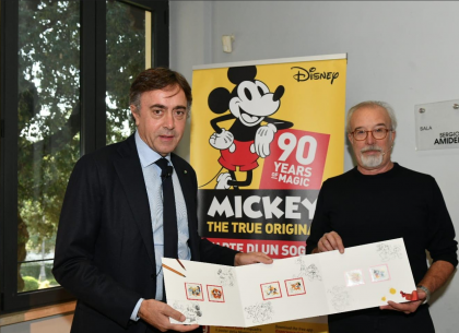 Poste Italiane festeggia i 90 anni di Topolino Poste Italiane festeggia i 90 anni di Topolino