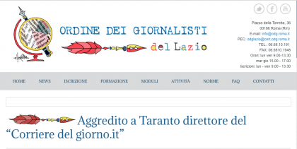 La solidarietà al nostro Direttore item-thumbnail