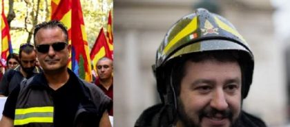 “Bloccate questo uso improprio della divisa”: il sindacato dei pompieri denuncia il ministro Salvini “Bloccate questo uso improprio della divisa”: il sindacato dei pompieri denuncia il ministro Salvini