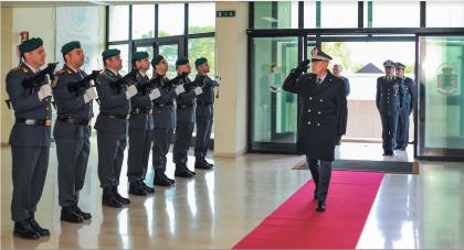 Guardia di Finanza. Il comandante regionale Gen. Augelli visita il nuovo Gruppo II° di Bari item-thumbnail