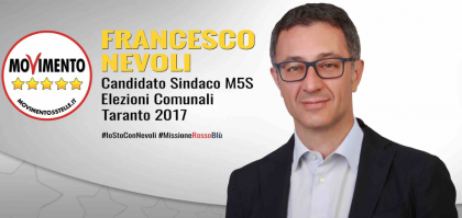 Il M5S scompare dal consiglio comunale di Taranto: Francesco Nevoli si è dimesso item-thumbnail