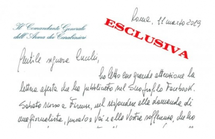 Il comandante generale dei Carabinieri Nistri : “Sì all’Arma parte civile nel Caso Cucchi” item-thumbnail