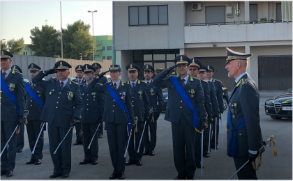 La Guardia di Finanza festeggia a Taranto il suo anniversario La Guardia di Finanza festeggia a Taranto il suo anniversario