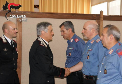 Il Generale Vittorio Tomasone in visita al Comando Provinciale dei Carabinieri di Lecce item-thumbnail