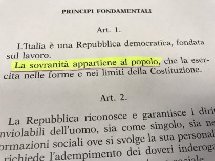 Il voto su Rousseau: una violenza alla Costituzione Il voto su Rousseau: una violenza alla Costituzione