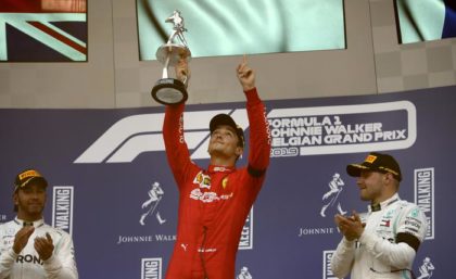 F1: prima vittoria Ferrari del 201. Leclerc sul podio in Belgio F1: prima vittoria Ferrari del 201. Leclerc sul podio in Belgio