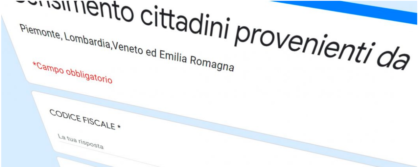 Coronavirus, se l’ASL Taranto si affida a Google Moduli…. Coronavirus, se l’ASL Taranto si affida a Google Moduli….