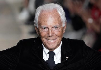 CoronaVirus: Giorgio Armani dona 1 milione e 250mila euro agli ospedali CoronaVirus: Giorgio Armani dona 1 milione e 250mila euro agli ospedali