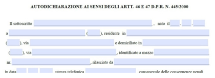 Ecco l’ autocertificazione, per la “Fase 2”: da domani cambiano i controlli Ecco l’ autocertificazione, per la “Fase 2”: da domani cambiano i controlli