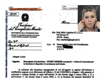 Emergenza Coronavirus, la Finanza sequestra 250mila mascherine ad una società dell’ex presidente della Camera, Irene Pivetti Emergenza Coronavirus, la Finanza sequestra 250mila mascherine ad una società dell’ex presidente della Camera, Irene Pivetti