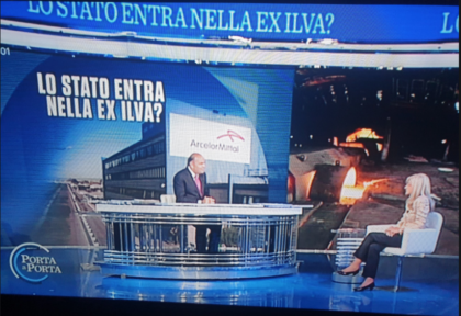 Morselli (ArcelorMittal): “Il Governo era a conoscenza da marzo degli esuberi Ilva” item-thumbnail