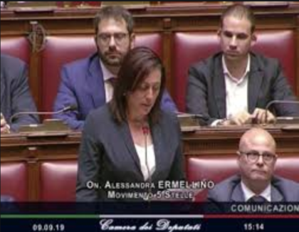 Continua la fuga dal M5S a Taranto: lascia anche la Ermellino Continua la fuga dal M5S a Taranto: lascia anche la Ermellino