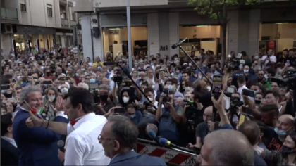 Matteo Salvini in Puglia: “Manderemo Emiliano a casa !” Matteo Salvini in Puglia: “Manderemo Emiliano a casa !”