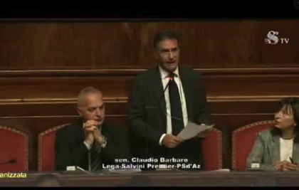 Il senatore Claudio Barbaro ha lasciato la Lega passando al gruppo Misto item-thumbnail