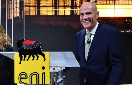 Descalzi: Eni prima società in termini di investimenti per sviluppo sostenibile Descalzi: Eni prima società in termini di investimenti per sviluppo sostenibile