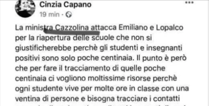 Ex deputato, avvocato e membro cda della Popolare di Bari offende il ministro Azzolina item-thumbnail