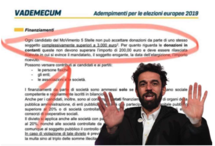 L’eurodeputatoM5s Giarrusso rischia l’ espulsione per finanziamenti non dichiarati item-thumbnail