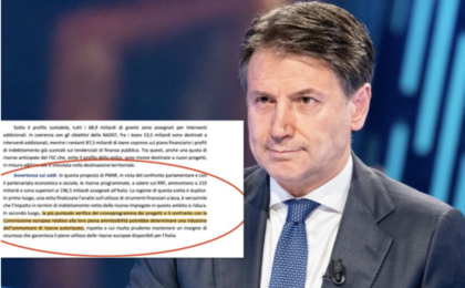 CONTE CERCA DI IMBROGLIARE TUTTI CON IL SUO RECOVERY PLAN. E CONFESSA: SE ALL’ UE LO CAPISCONO, ADDIO SOLDI item-thumbnail