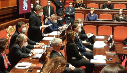 IL DISCORSO INTEGRALE DEL PREMIER DRAGHI AL SENATO item-thumbnail