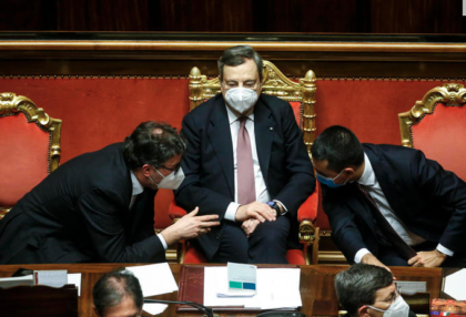IL GOVERNO DRAGHI CON 262 VOTI A FAVORE OTTIENE LA FIDUCIA AL SENATO item-thumbnail