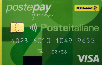 POSTEPAY GREEN: UNA NUOVA CARTA PREPAGATA SOSTENIBILE PER I PIU’ GIOVANI POSTEPAY GREEN: UNA NUOVA CARTA PREPAGATA SOSTENIBILE PER I PIU’ GIOVANI