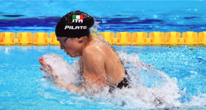 BENEDETTA PILATO FA IL RECORD DEL MONDO NEI 50 RANA A SOLI 16ANNI BENEDETTA PILATO FA IL RECORD DEL MONDO NEI 50 RANA A SOLI 16ANNI
