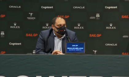 SAIL GP A TARANTO. INDAGATO IL SINDACO DI TARANTO SAIL GP A TARANTO. INDAGATO IL SINDACO DI TARANTO