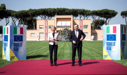 RECOVERY, VON DER LEYEN: “ITALIA MODELLO DI RIPRESA NELL’UE “. MARIO DRAGHI: “OCCORRE SPENDERE BENE”. item-thumbnail