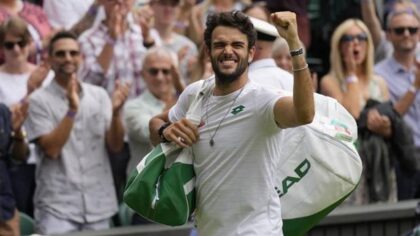 MATTEO BERRETTINI IN FINALE A WIMBLEDON MATTEO BERRETTINI IN FINALE A WIMBLEDON