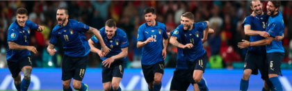 L’ ITALIA IN FINALE AGLI EUROPEI DI CALCIO. SCONFITTA UNA BELLA SPAGNA AI RIGORI L’ ITALIA IN FINALE AGLI EUROPEI DI CALCIO. SCONFITTA UNA BELLA SPAGNA AI RIGORI
