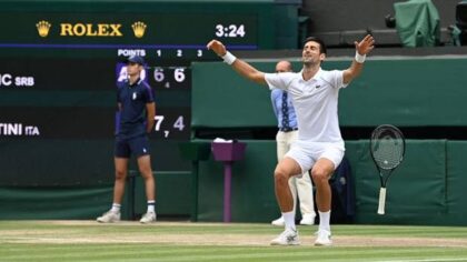 WIMBLEDON, DJOKOVIC VINCE IL 20° SLAM, COME FEDERER E NADAL WIMBLEDON, DJOKOVIC VINCE IL 20° SLAM, COME FEDERER E NADAL
