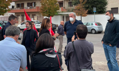 EMILIANO CONTESTATO ALLA CGIL DI NARDO’ PER IL SOSTEGNO A PIPPI MELLONE EMILIANO CONTESTATO ALLA CGIL DI NARDO’ PER IL SOSTEGNO A PIPPI MELLONE