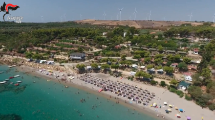 OPERAZIONE “ VISTA MARE ”. I CARABINIERI DEL NOE DI CATANZARO SEQUESTRANO VILLAGGIO TURISTICO MARINELLA. OPERAZIONE “ VISTA MARE ”. I CARABINIERI DEL NOE DI CATANZARO SEQUESTRANO VILLAGGIO TURISTICO MARINELLA.