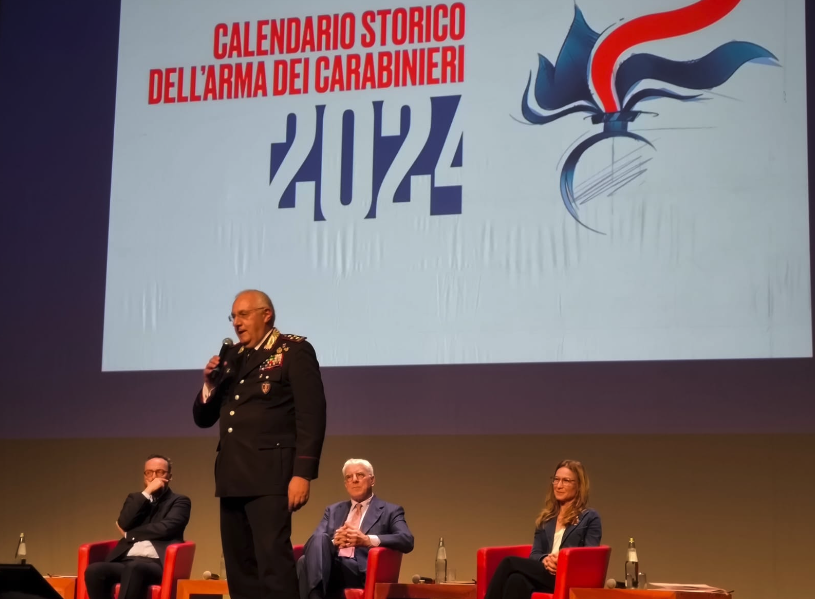 Presentazione del Calendario Storico dell'Arma dei Carabinieri e
