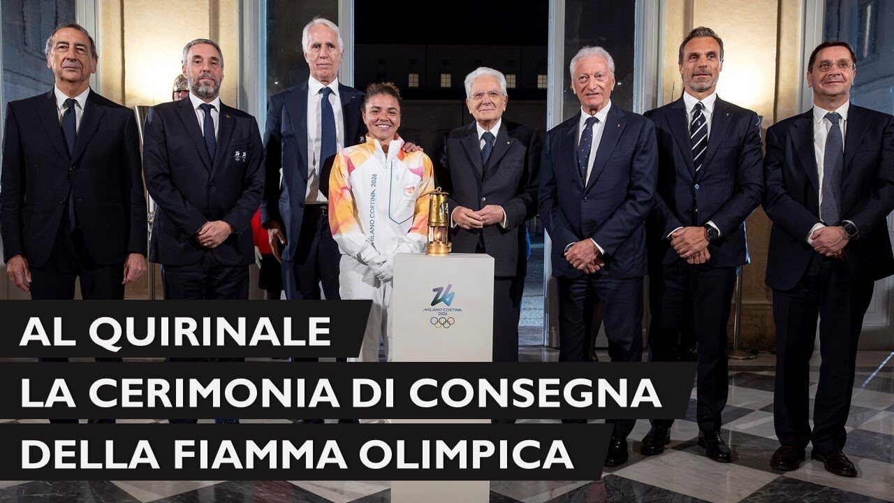 Milano Cortina 2026, è arrivata in Italia la fiamma olimpica ...